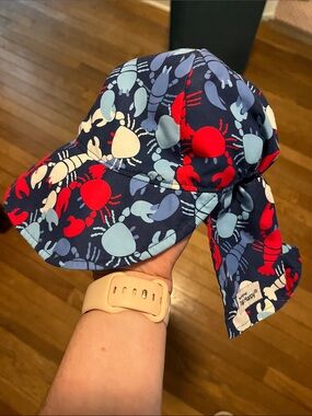 Kids' Navy Sun Hat - Flap Happy